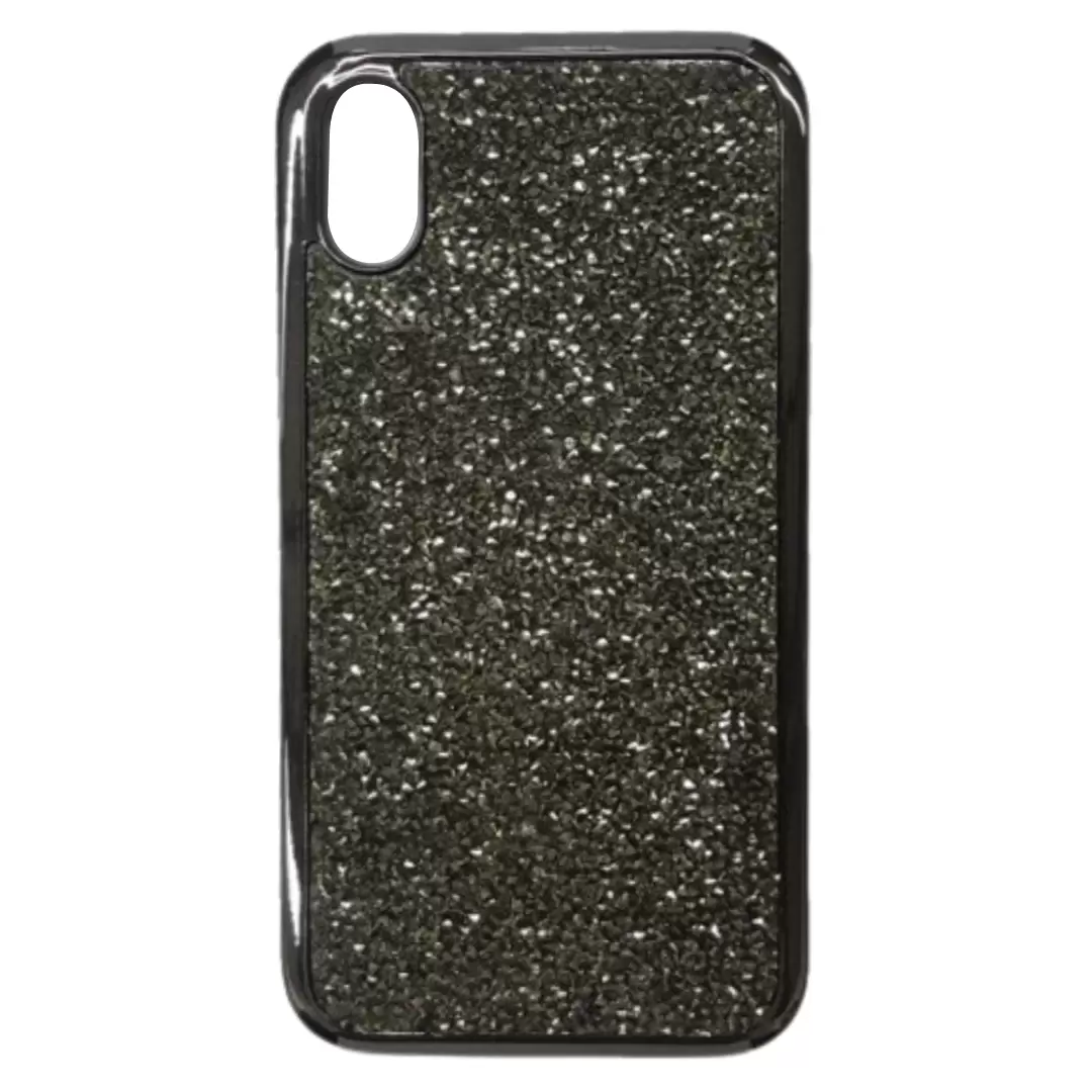 iPhone XR Glitter Bling Case Black